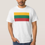 litauische Flagge T-Shirt<br><div class="desc">litauische Flagge</div>