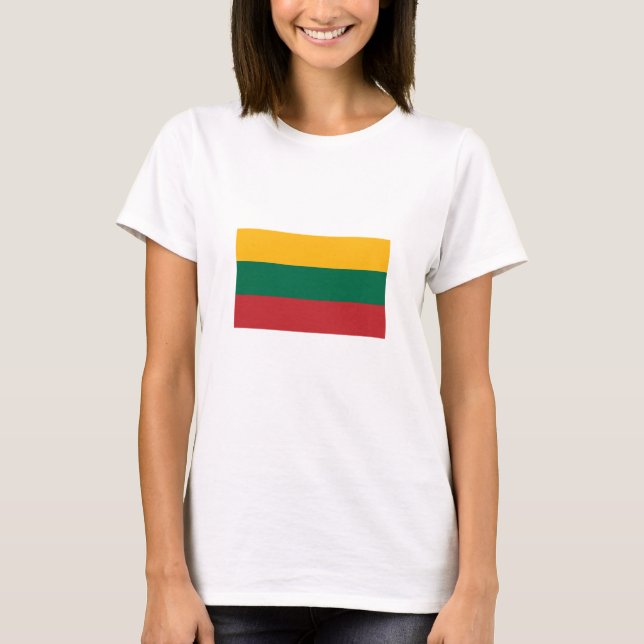 litauische Flagge T-Shirt (Vorderseite)