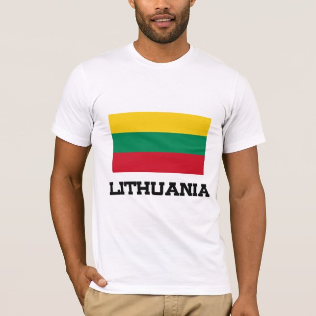 litauische Flagge T-Shirt (Vorderseite)