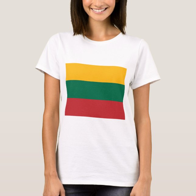 litauische Flagge T-Shirt (Vorderseite)