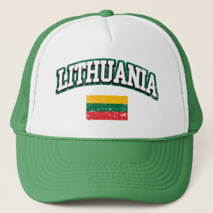 litauische Flagge Truckerkappe