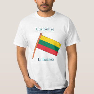 Litauische Landesflagge Thunder_Cove T-Shirt
