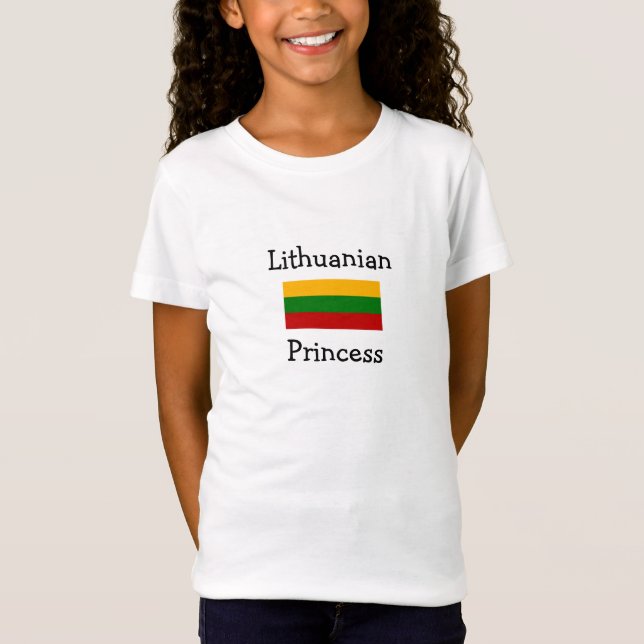 Litauische Prinzessin T-Shirt (Vorderseite)