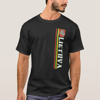 Litauische Sprache Fußball Style Lietuva T-Shirt