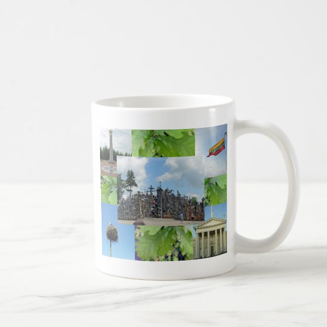 Litauische Standorte Tasse (Rechts)