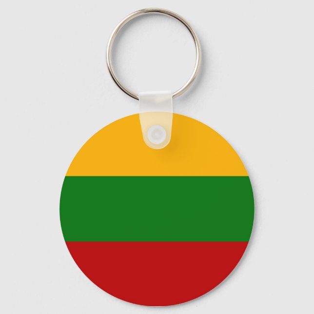 litauischer Pride Schlüsselanhänger (Vorderseite)