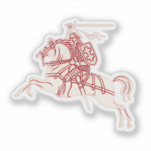 Litauischer Vytis Aufkleber