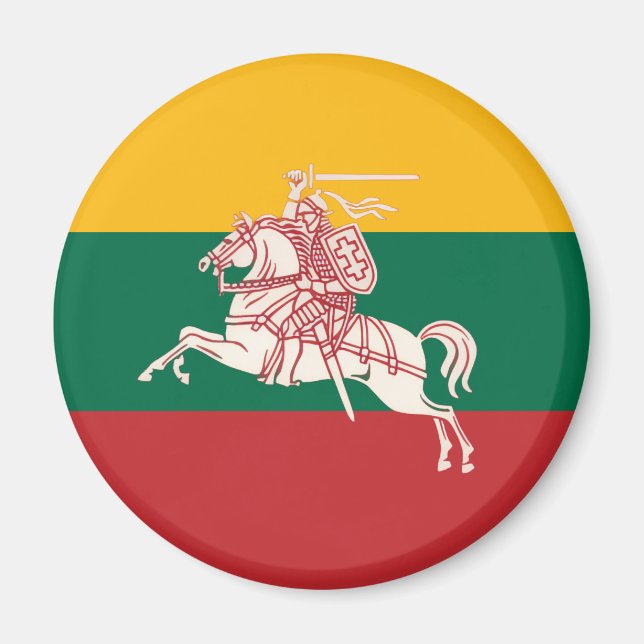 Litauischer Vytis Magnet (Vorne)