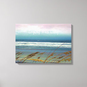 Litchfield Beach, Pawley Island Wrapped Canvas Leinwanddruck