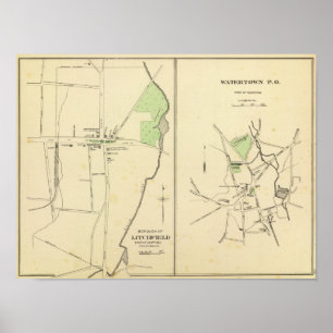 Litchfield, Watertown Poster