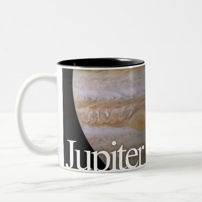 LITD Planeten-Tasse: Jupiter Zweifarbige Tasse (Links)
