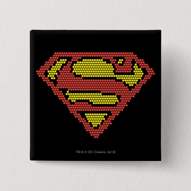 Lite-Brite S-Shield Button (Vorderseite)