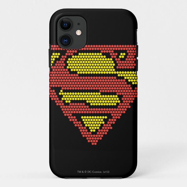 Lite-Brite S-Shield Case-Mate iPhone Hülle (Rückseite)