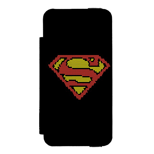 Lite-Brite S-Shield Incipio iPhone Geldbeutel-Hülle (Folio Vorderseite)