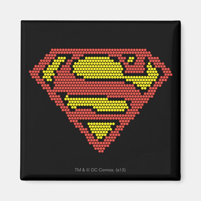 Lite-Brite S-Shield Magnet (Vorne)