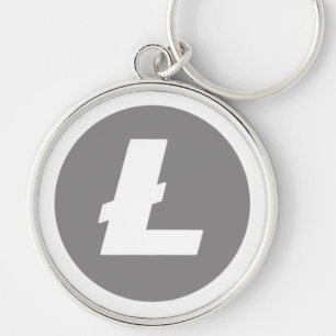Litecoin-Kryptostik Schlüsselanhänger