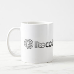 Litecoin Logo-Symbol Cryptocurrency Kaffee-Tasse Tasse