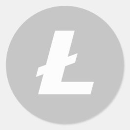 Litecoin LTC Classic Stickers (Blatt 20)