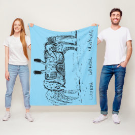 Literal Lateral Thinking Fleecedecke