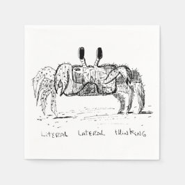 Literal Lateral Thinking Serviette