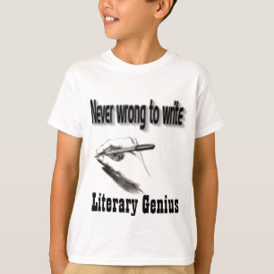 literarische Genie-T - Shirt