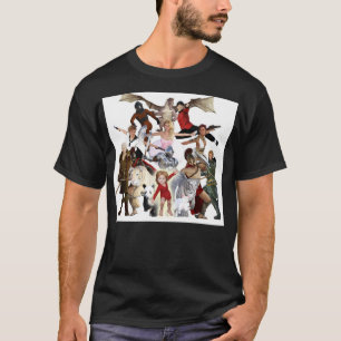 Literarische Klassiker und fiktive Charaktere getr T-Shirt