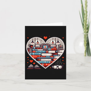Literarische Liebe Valentine's For The Book Enthus Karte