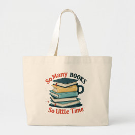 Literarische Lover-Tasche Jumbo Stoffbeutel