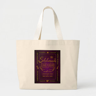Literarische Merch Tote Bag 'Scheherazade' Jumbo Stoffbeutel