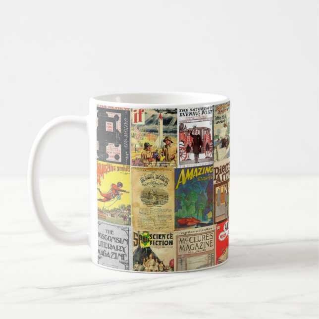 Literarische Zeitschriften-Tasse Tasse (Links)