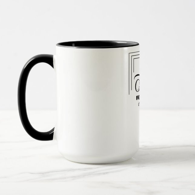 Literarisches Latte Glass Tasse (Links)