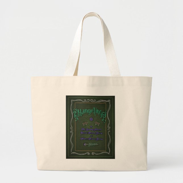 Literary Merch Tote Bag 'Changelings' Jumbo Stoffbeutel (Vorne)