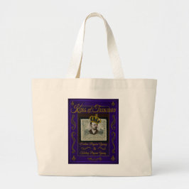 Literary Merch Tote Bag 'König von Trinidad' Jumbo Stoffbeutel