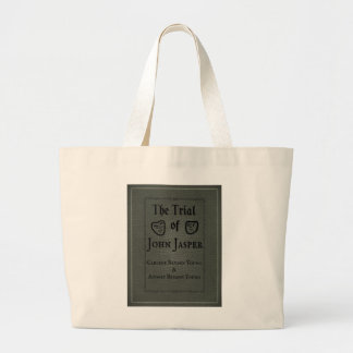 Literary Merch Tote Bag 'The Trial of John Jasper' Jumbo Stoffbeutel