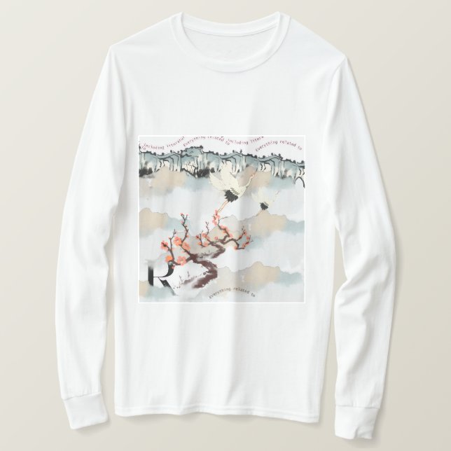 Literatur und Shirt (Design vorne)