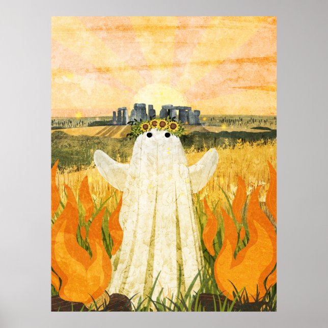 Litha Der Mittsommer-Geist Poster (Vorne)