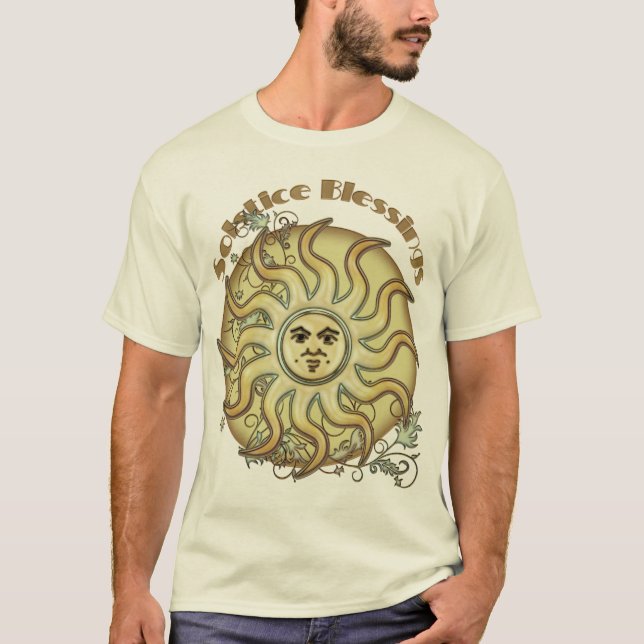 Litha Sun Sonnenwende-Segen-T - Shirts (Vorderseite)