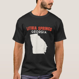 Lithia Springs Georgia USA Staat America Travel Ge T-Shirt