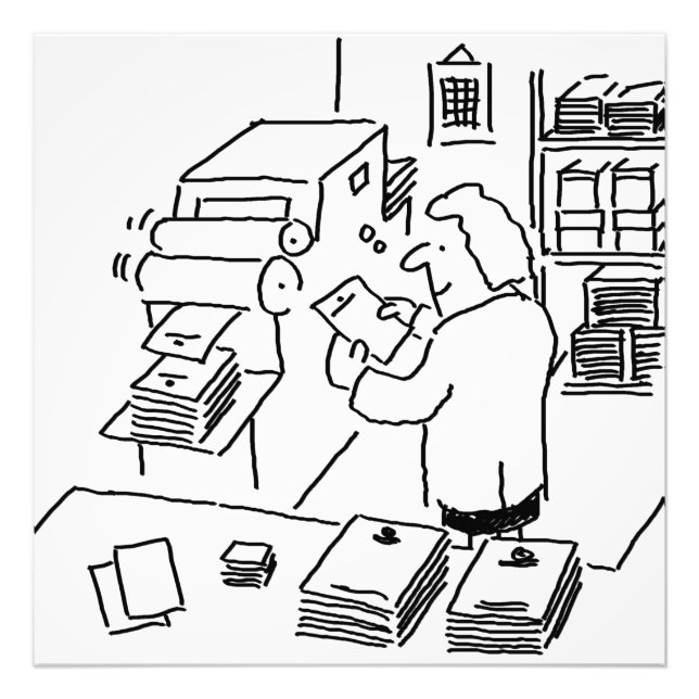 Litho Printer Printworks Fotodruck (Vorne)