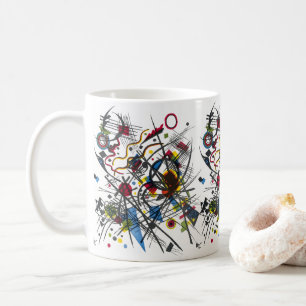 Lithografie für Vierte Bauhausmappe von Kandinsky Kaffeetasse