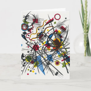 Lithografie für Vierte Bauhausmappe von Kandinsky Karte