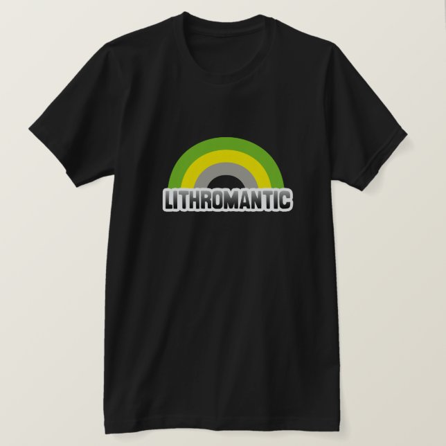 Lithromantic Stolz T-Shirt (Design vorne)