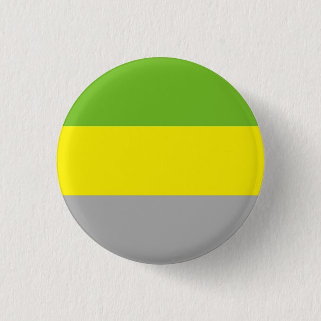 Lithromantische Stolperflagge Button (Vorderseite)