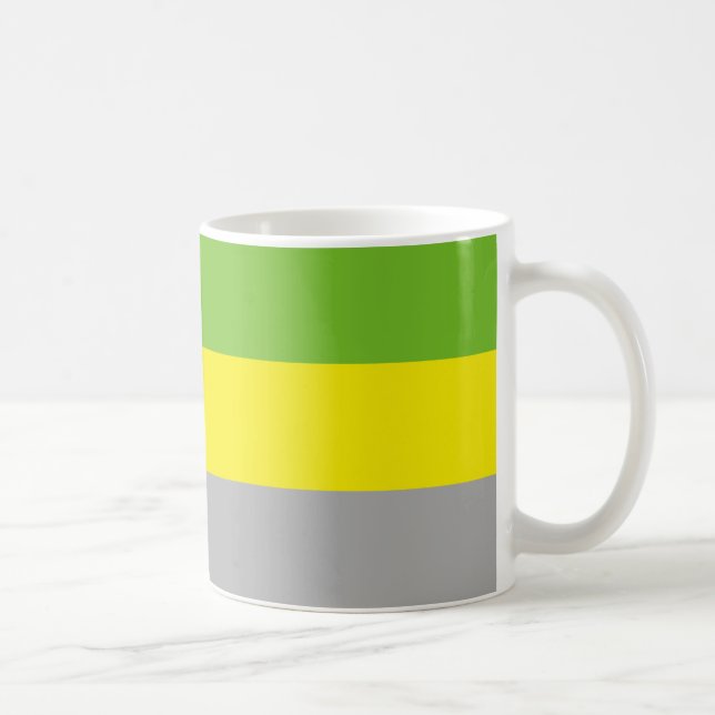 Lithromantische Stolperflagge Kaffeetasse (Rechts)
