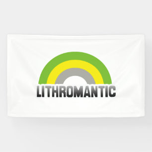 Lithromantischer Stolz Banner