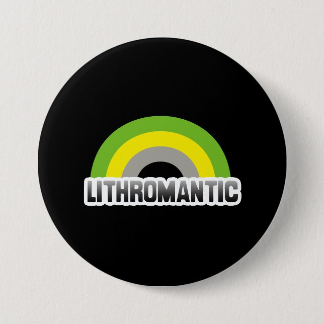 Lithromantischer Stolz Button (Vorderseite)