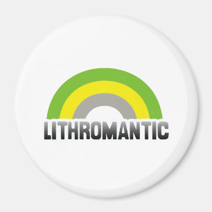 Lithromantischer Stolz Magnet