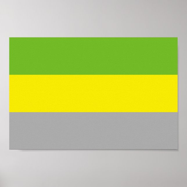 Lithromantischer Stolz Poster (Vorne)