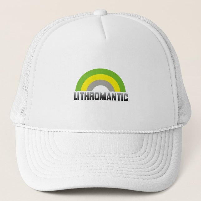 Lithromantischer Stolz Truckerkappe (Vorderseite)