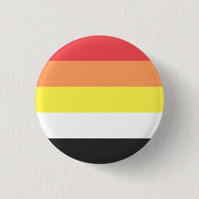 Lithsexual/Akoisexual Flaggen-Abzeichen Button (Vorderseite)